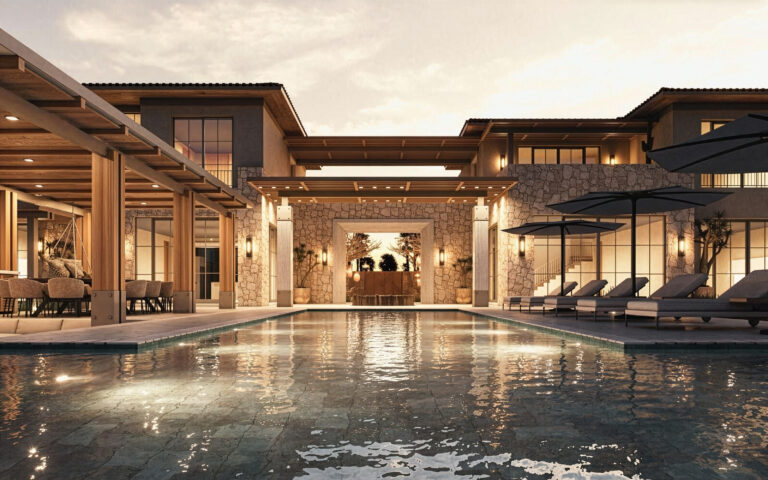 Puerto Los Cabos residence, rendering